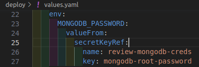 env secret