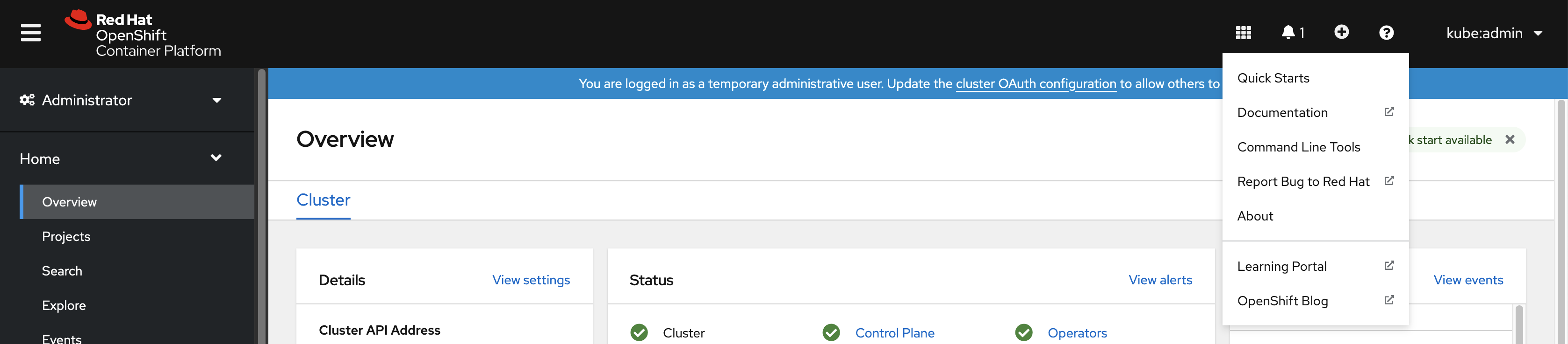 OpenShift Console