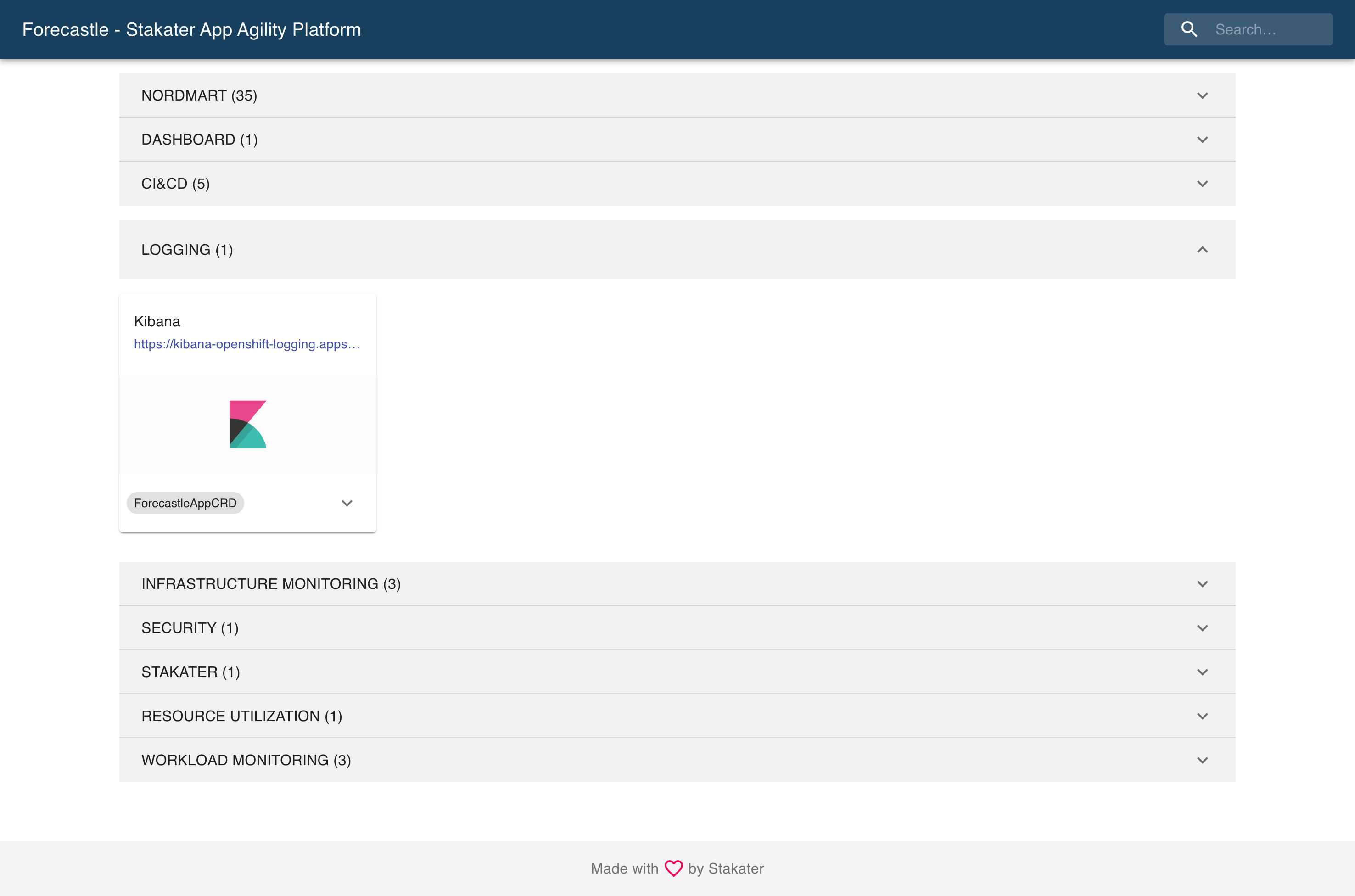 Forecastle-Kibana